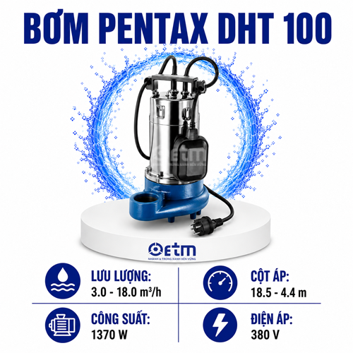 Bơm Pentax DHT 100